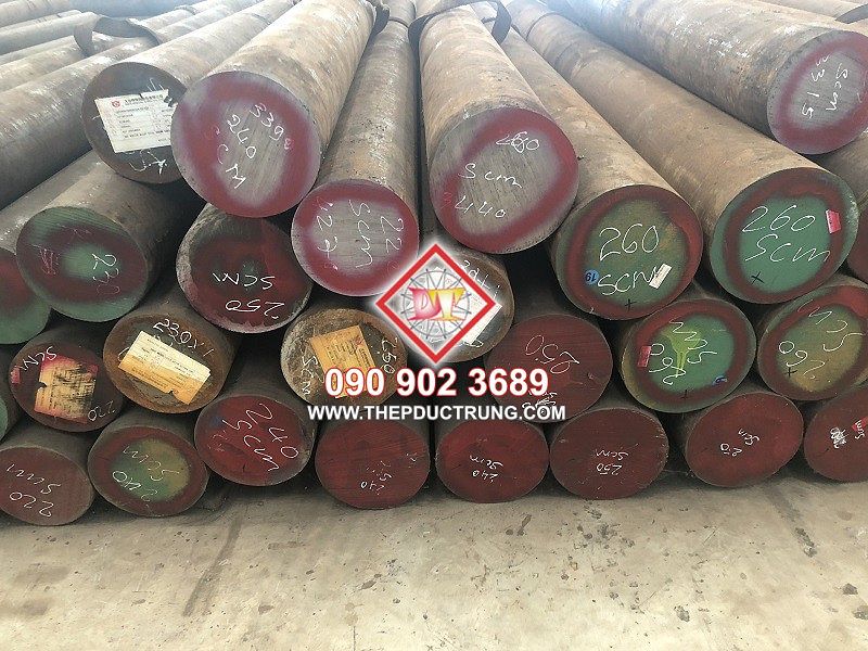 Phôi Thép Tròn Đặc SCM440, SCM420, SCM415, SCM435, SNCM439