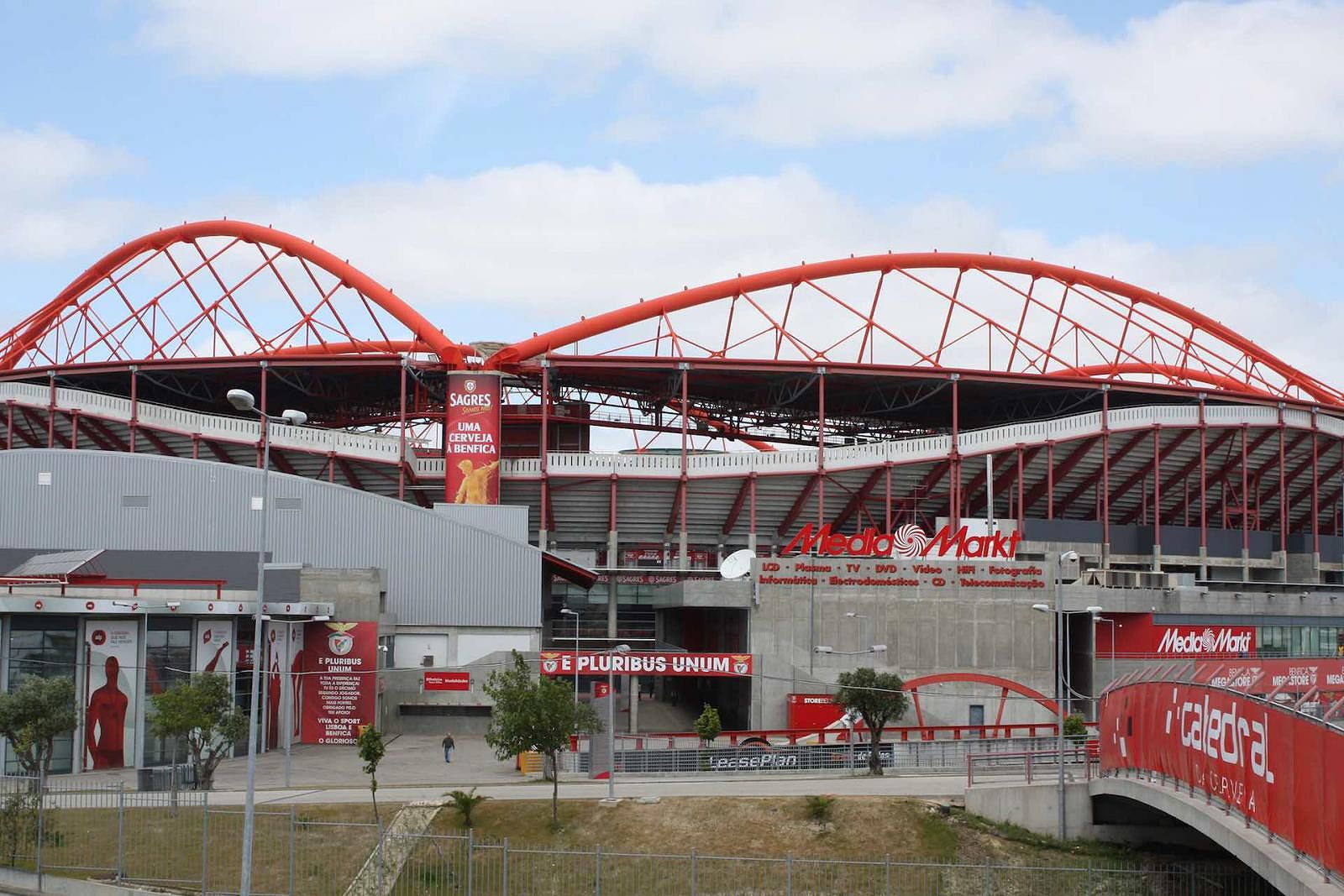 Entrance of Estadio da Luz