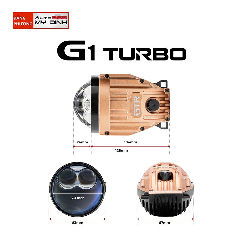 Thiết kế nút thoát nhiệt của GTR G1 Turbo