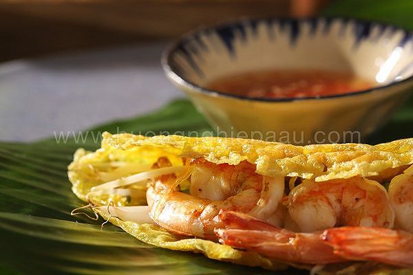 Bánh xèo miền Trung được yêu thích