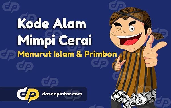 Tafsir primbon Jawa tentang mimpi cerai