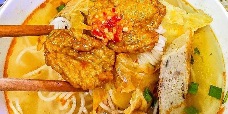 Bún chả cá Đà Nẵng, một món ăn đặc sản nổi tiếng