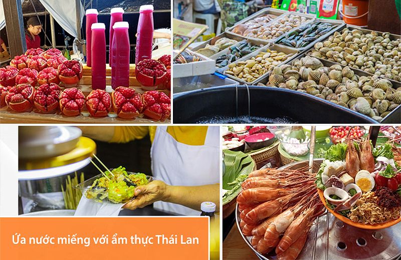 Hình ảnh về những món ăn đặc sắc tại Thái Lan