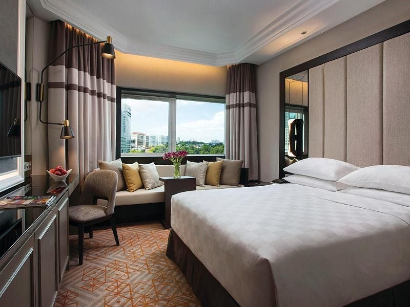 Hotel di Singapore dengan berbagai pilihan akomodasi.