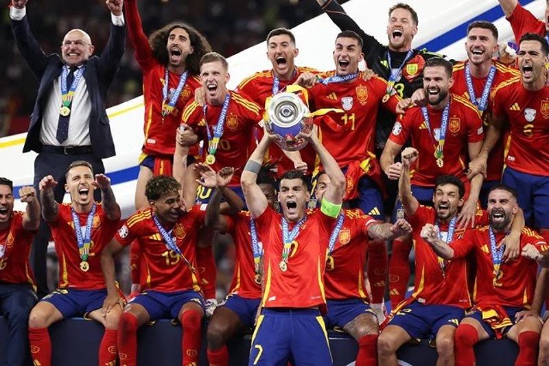 VIDEO Bàn thắng và những pha gay cấn trận chung kết EURO 2024 Tây Ban Nha - Anh- Ảnh 1.