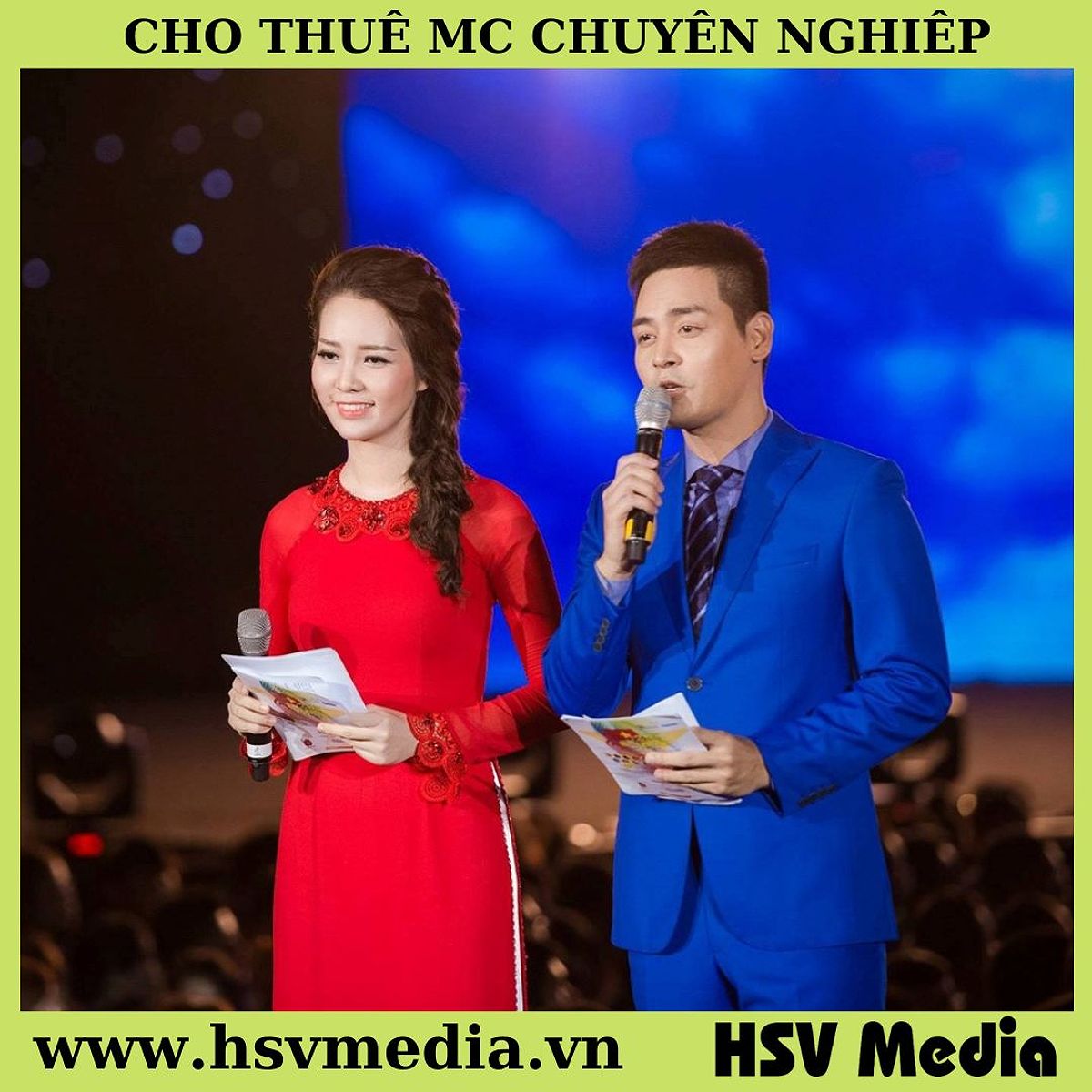 MC chuyên nghiệp dẫn dắt sự kiện