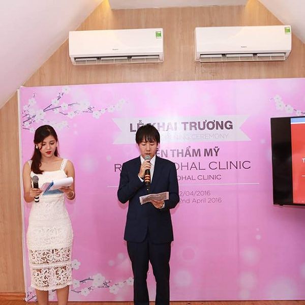 MC Kim Hằng dẫn chương trình truyền hình