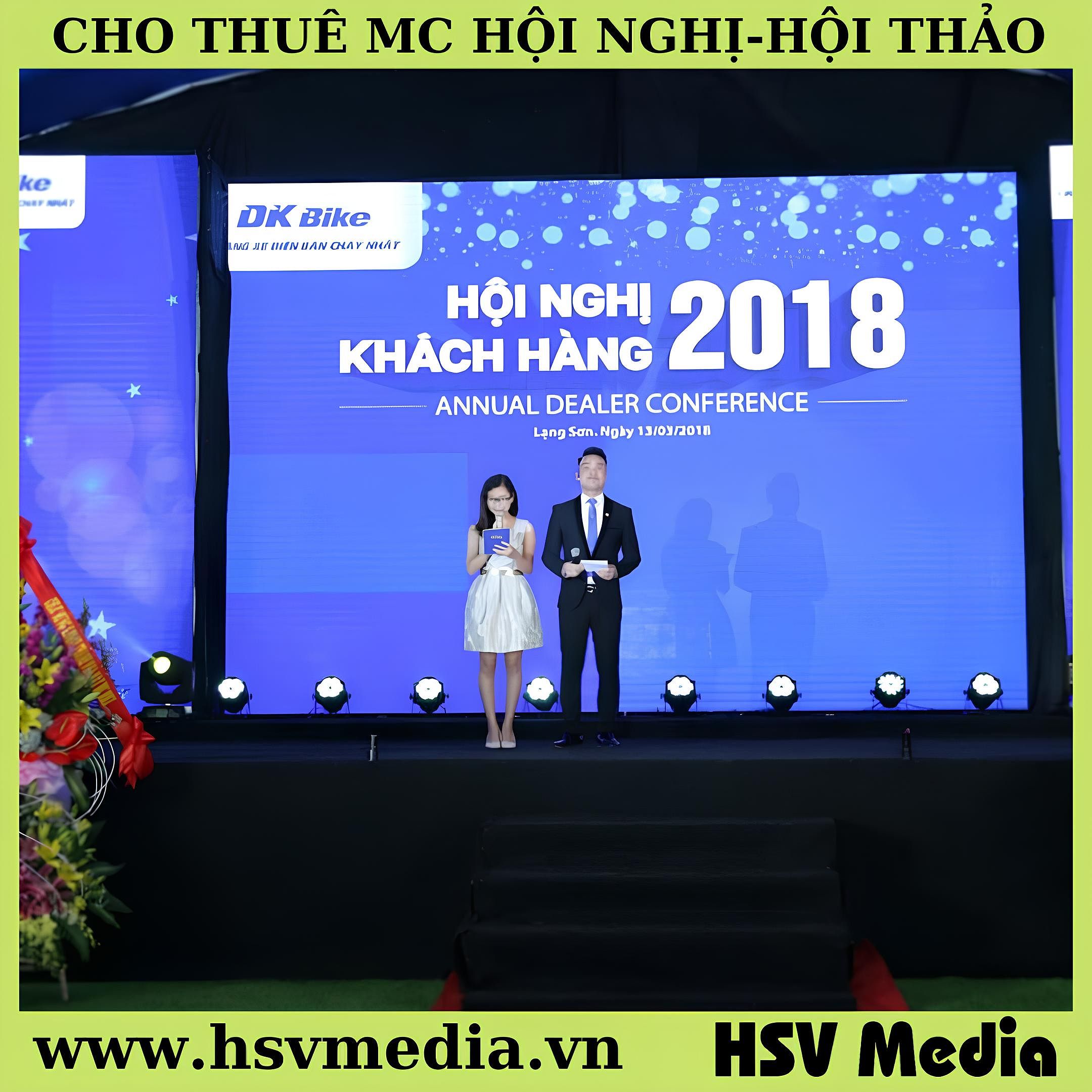 MC tại hội nghị, hội thảo