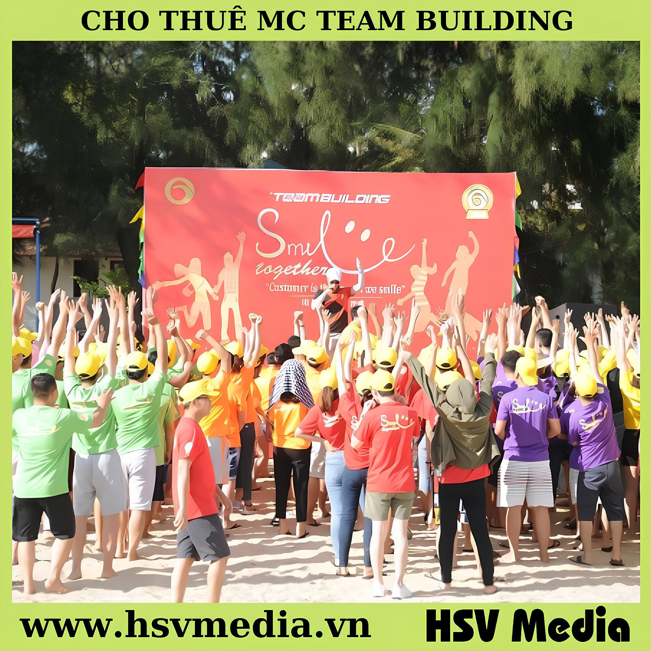 MC trong chương trình Team Building