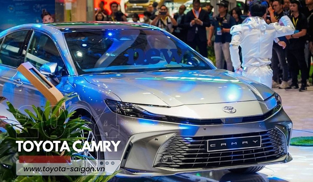 Thiết kế mạnh mẽ của Toyota Camry 2024